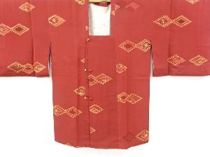 リサイクル　変わり花菱模様道行コート